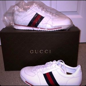AUTHENTIC GUCCI GUCCISSIMA LEATHER SNEAKER